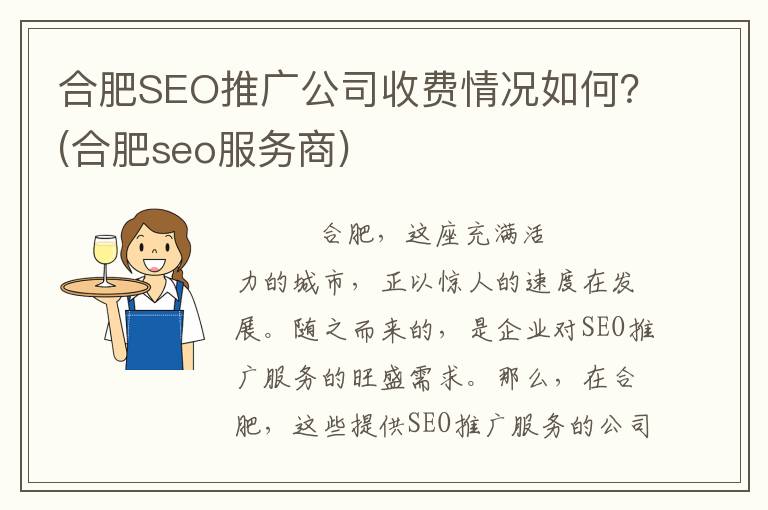 合肥SEO推广公司收费情况如何？(合肥seo服务商)