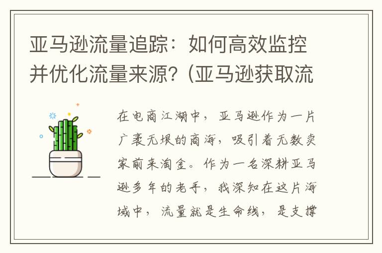 亚马逊流量追踪：如何高效监控并优化流量来源？(亚马逊获取流量的网站)